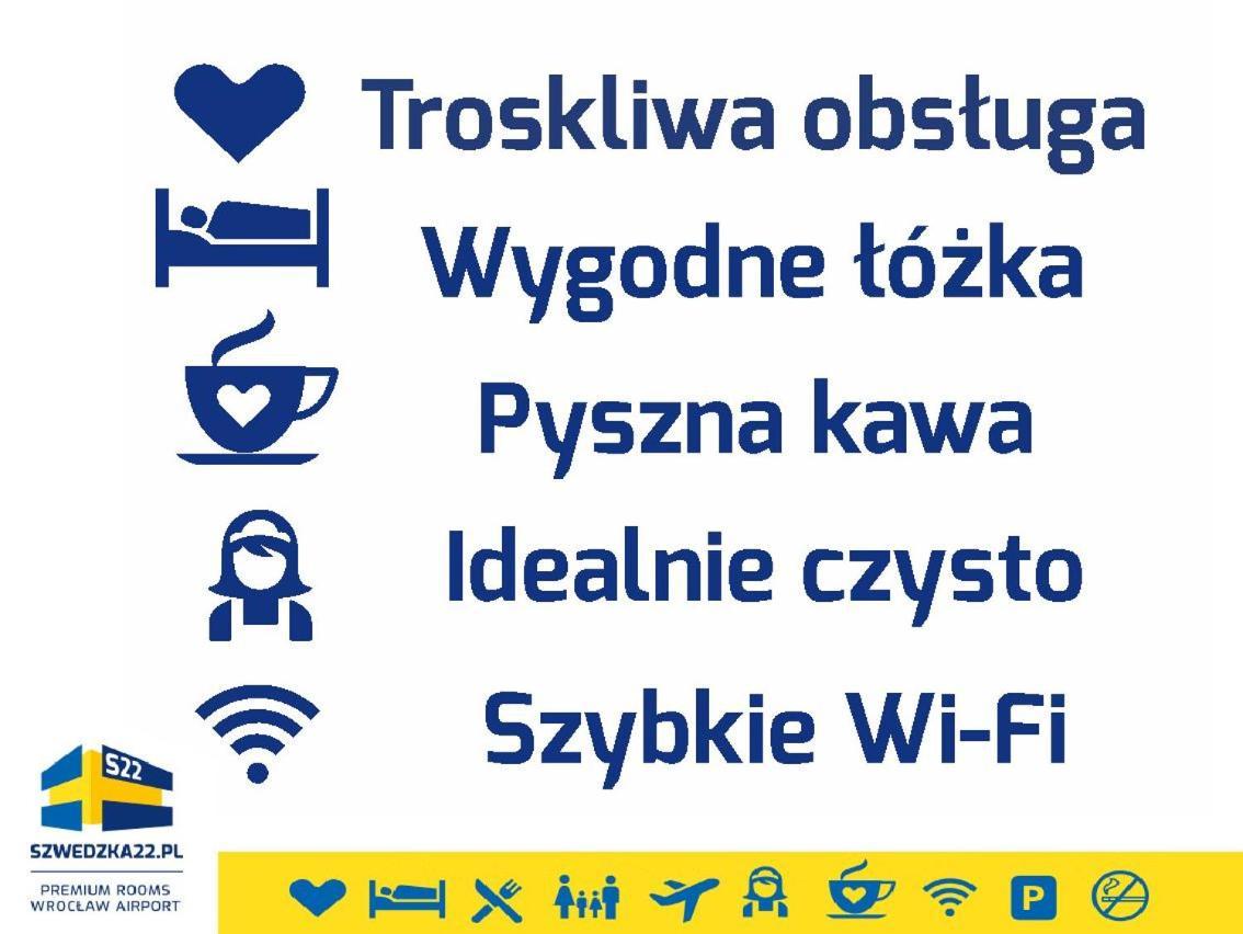 Szwedzka22 Pl Premium Rooms Вроцлав Экстерьер фото